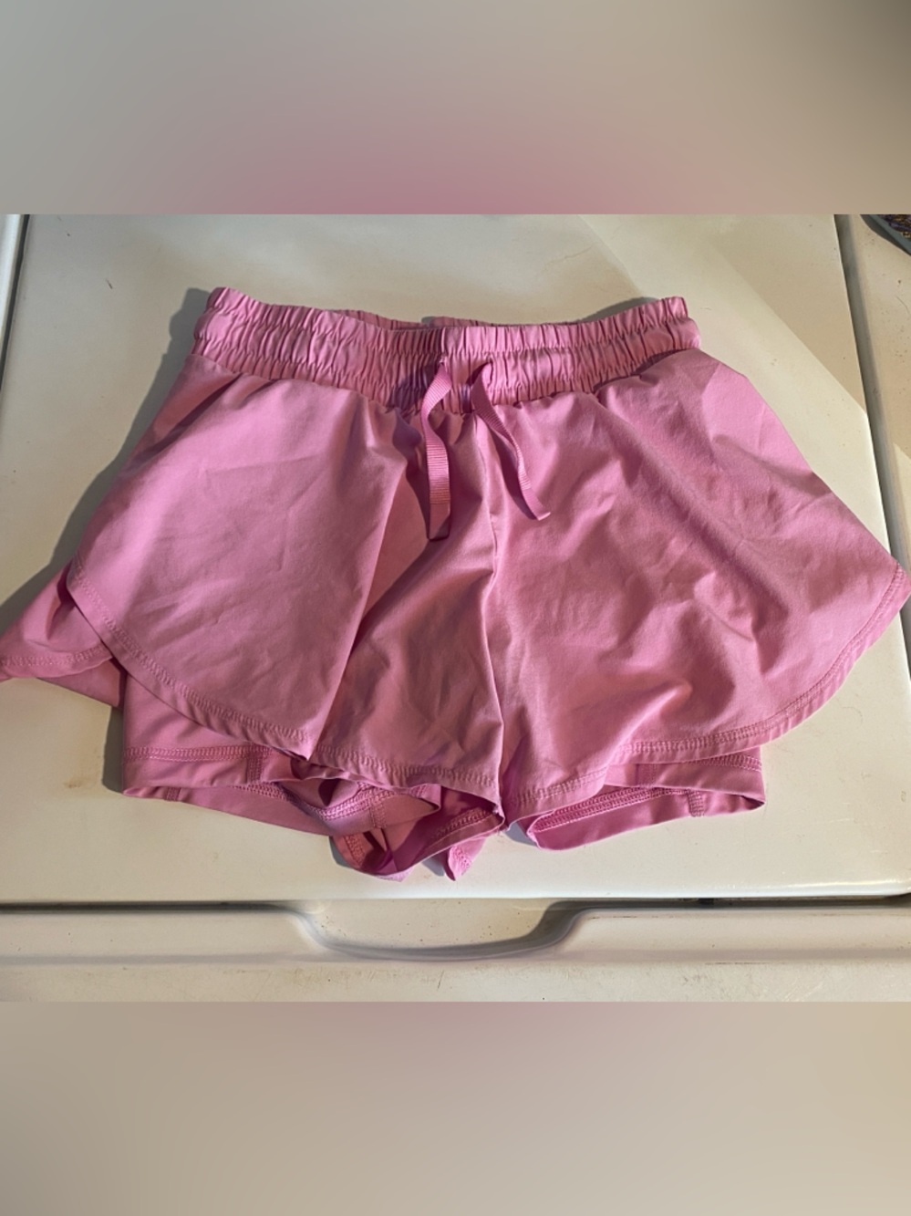 all in motion Pink GIRLS Athletic Drawstring Shorts